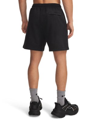 UA Icon Fleece Wash Men's Shorts - Image 2
