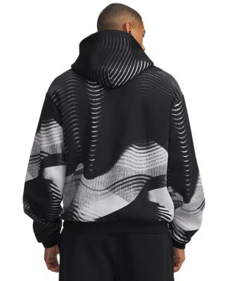 UA Icon Fleece Printed Men's Hoodie - Image 2