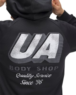 UA Rival Fleece HBR Logo Men's Hoodie - Image 4